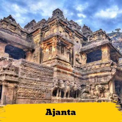 Ajanta Caves Photo for our client to see this can they plan to visit after completing Mumbai Tour