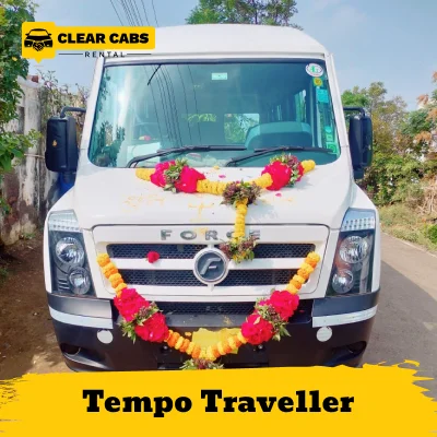 Image Show Tempo Traveller for client to show we also provide tempo service On This Tour